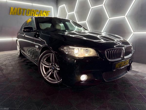 BMW 5-Series Saloon, Diesel, 2015, Black