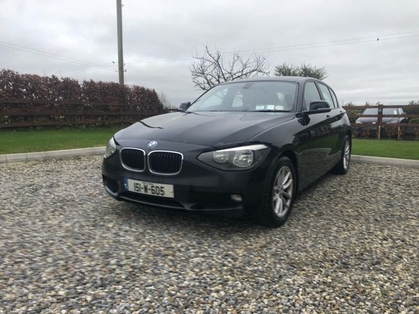 BMW 1-Series Hatchback, Diesel, 2015, Black