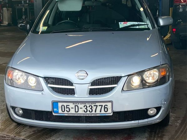 Nissan Almera Hatchback, Petrol, 2005, Blue