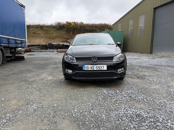 Volkswagen Polo Hatchback, Diesel, 2015, Black