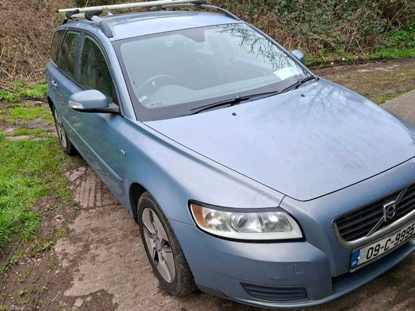 Volvo V50 Estate, Diesel, 2009, Blue