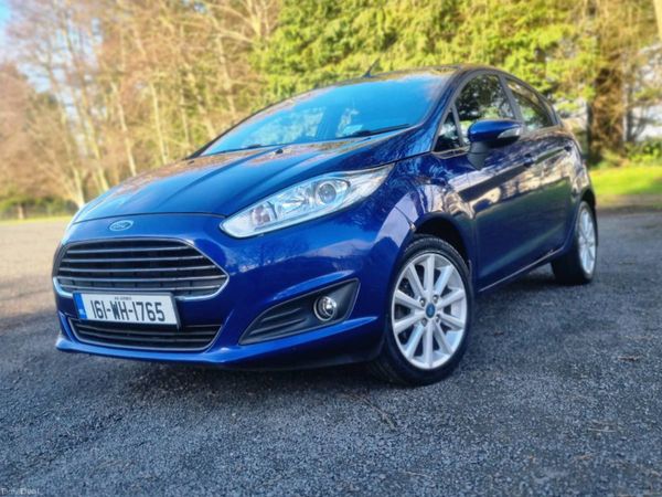 Ford Fiesta Hatchback, Diesel, 2016, Blue