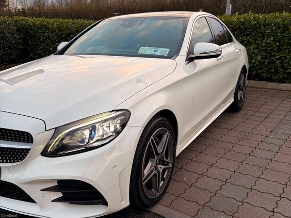 Mercedes-Benz C-Class Saloon, Diesel, 2019, White