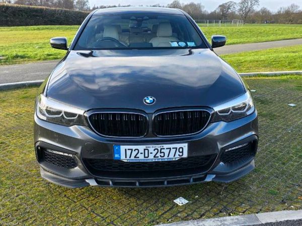 BMW 5-Series Saloon, Petrol Plug-in Hybrid, 2017, Grey