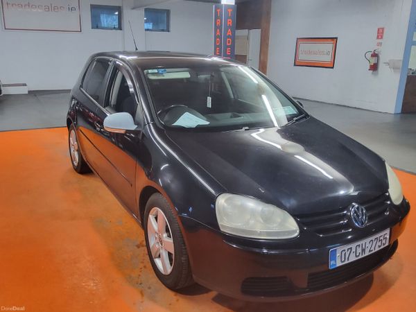 Volkswagen Golf Hatchback, Petrol, 2007, Black