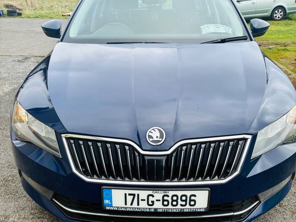 Skoda Superb Estate, Diesel, 2017, Blue