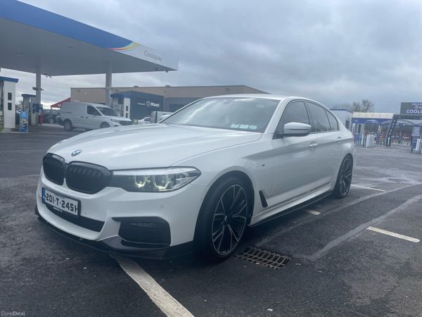 BMW 5-Series Saloon, Diesel, 2020, White