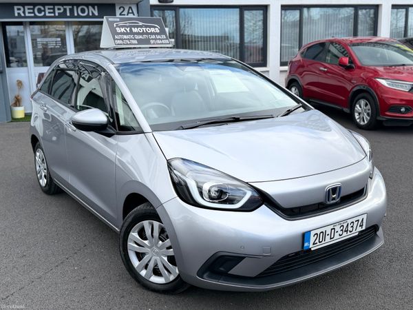 Honda Jazz Hatchback, Petrol Hybrid, 2020, Silver