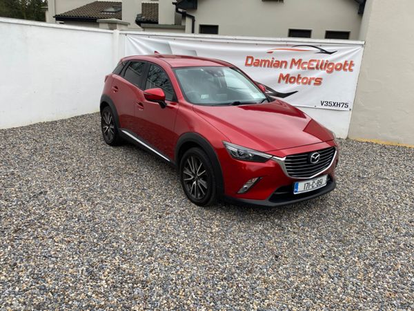 Mazda CX-3 SUV, Diesel, 2017, Red