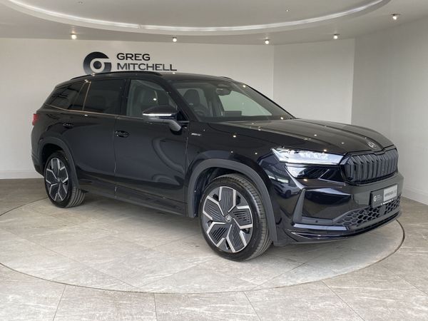 Skoda Kodiaq SUV, Petrol Hybrid, 2025, Black
