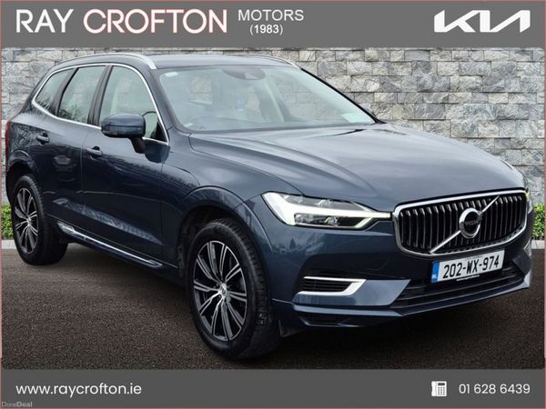 Volvo XC60 SUV, Petrol Plug-in Hybrid, 2020, Blue