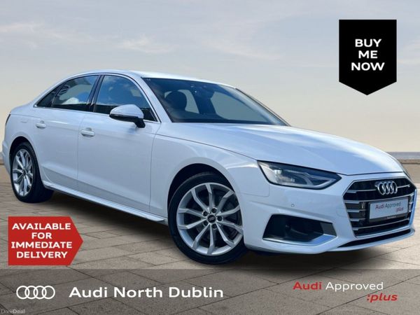 Audi A4 Saloon, Petrol, 2023, White