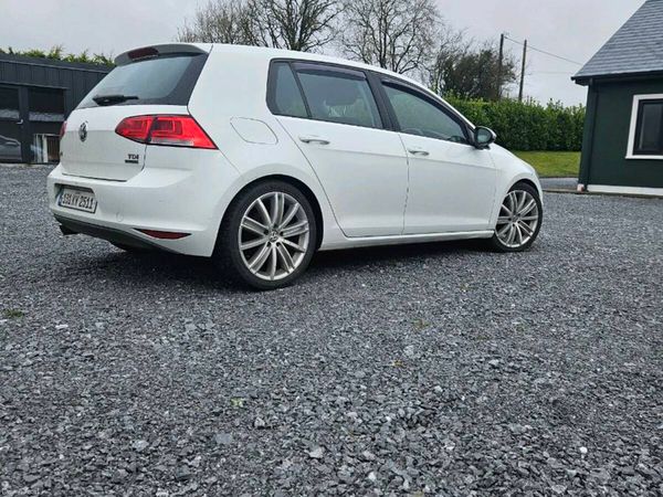 Volkswagen Golf Hatchback, Diesel, 2013, White