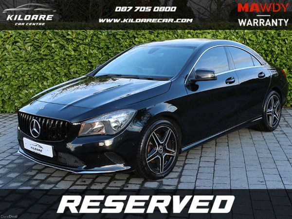 Mercedes-Benz CLA Saloon, Petrol, 2018, Black