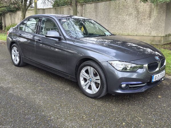 BMW 3-Series Saloon, Petrol, 2016, Grey