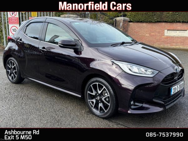 Toyota Yaris Hatchback, Petrol Hybrid, 2020, Purple