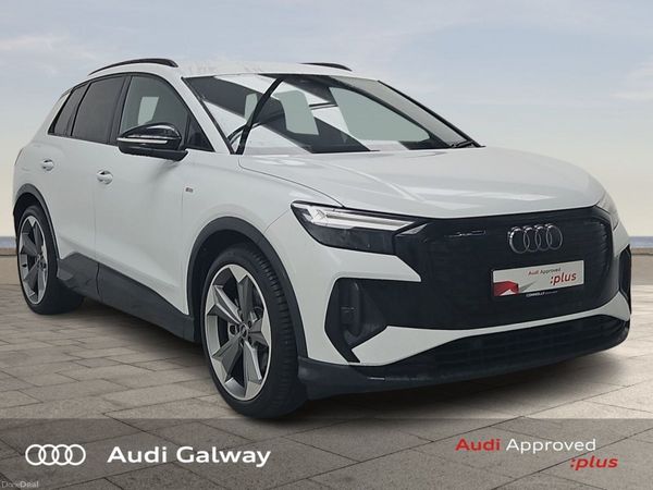 Audi Q4 e-tron SUV, Electric, 2025, White