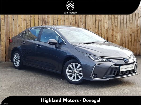 Toyota Corolla Saloon, Petrol Hybrid, 2023, Grey