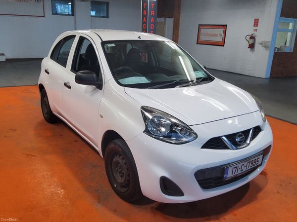 Nissan Micra Hatchback, Petrol, 2017, White