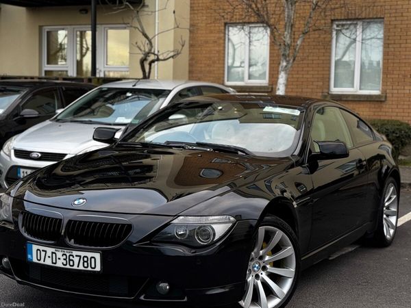 BMW 6-Series Coupe, Petrol, 2007, Black