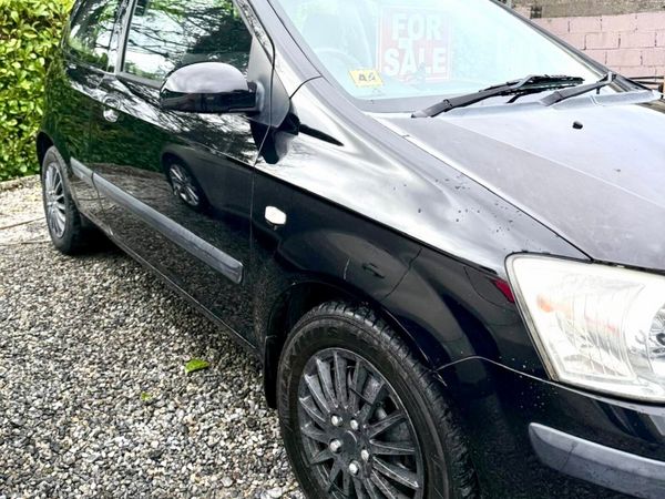 Hyundai Getz Hatchback, Petrol, 2006, Black