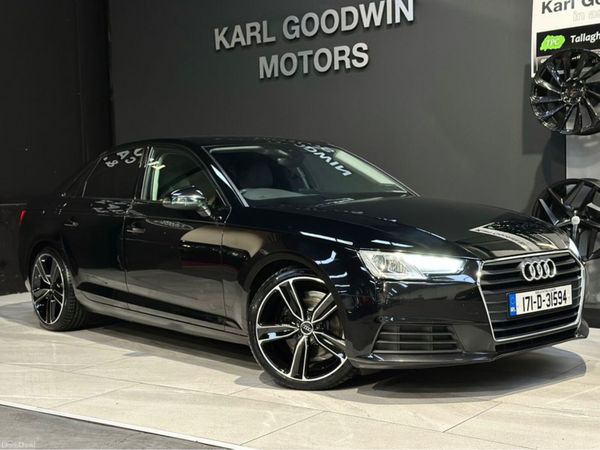Audi A4 Saloon, Diesel, 2017, Black