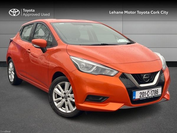 Nissan Micra Hatchback, Petrol, 2020, Orange