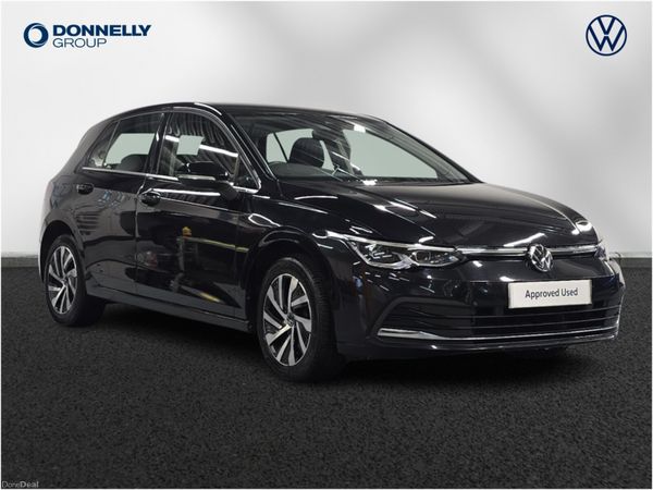 Volkswagen Golf Hatchback, Petrol Hybrid, 2022, Black