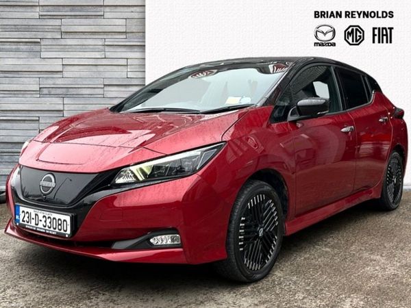Nissan Leaf Hatchback, Electric, 2023, Red