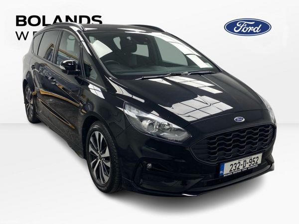 Ford S-Max MPV, Petrol Hybrid, 2023, Black