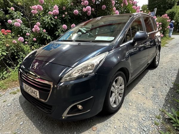 Peugeot 5008 MPV, Diesel, 2015, Blue