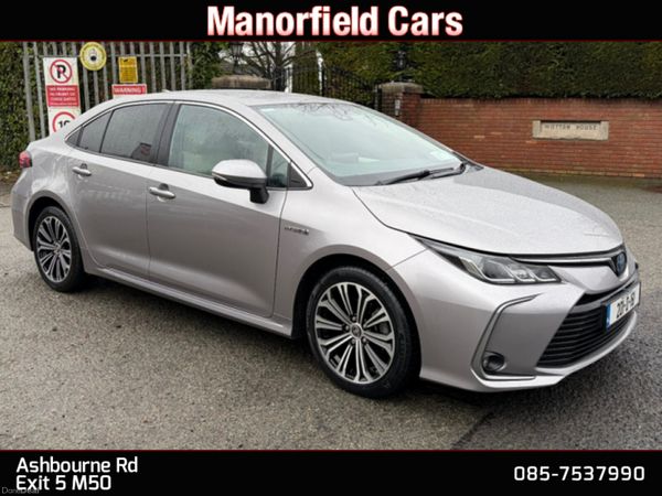 Toyota Corolla Saloon, Petrol Hybrid, 2020, Grey