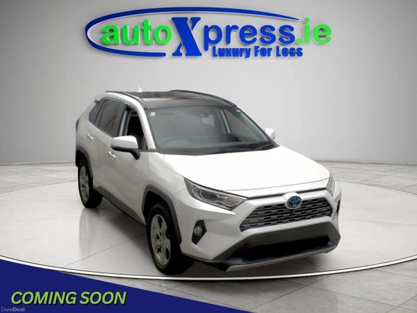 Toyota RAV4 SUV, Petrol Hybrid, 2021, White