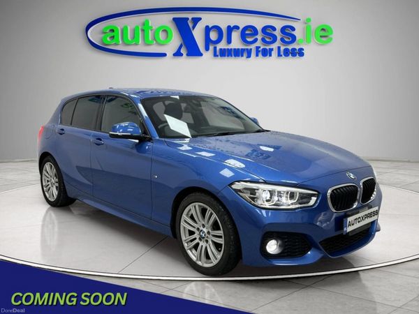 BMW 1-Series Hatchback, Diesel, 2017, Blue