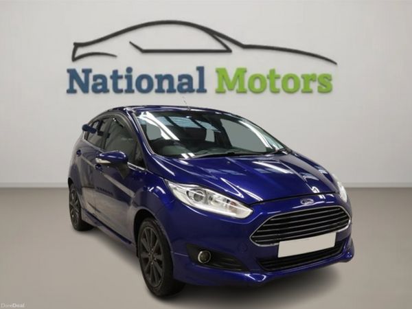Ford Fiesta Hatchback, Petrol, 2017, Blue