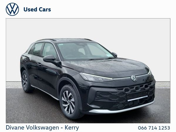 Volkswagen T-Roc SUV, Petrol Hybrid, 2026, Black