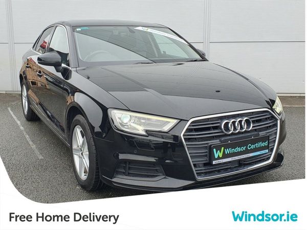 Audi A3 Saloon, Petrol, 2017, Black
