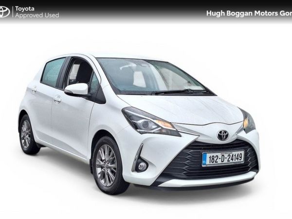 Toyota Yaris Hatchback, Petrol, 2018, White
