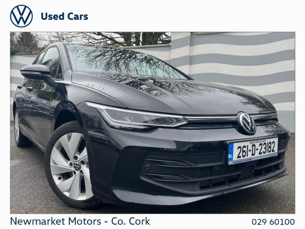 Volkswagen Golf Hatchback, Petrol Plug-in Hybrid, 2026, Black