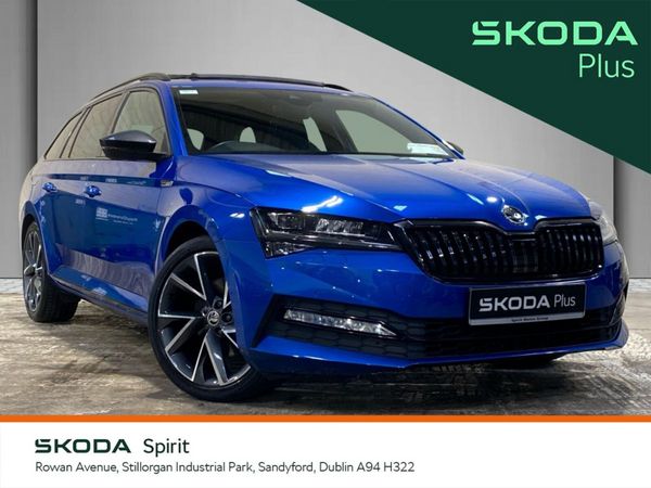 Skoda Superb Estate, Diesel, 2023, Blue