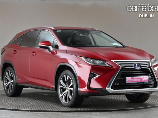 Lexus RX SUV, Petrol Hybrid, 2018, Red
