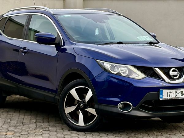 Nissan Qashqai SUV, Petrol, 2017, Blue