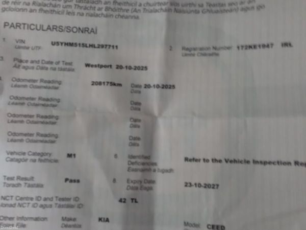 Kia Ceed Hatchback, Diesel, 2017, Grey