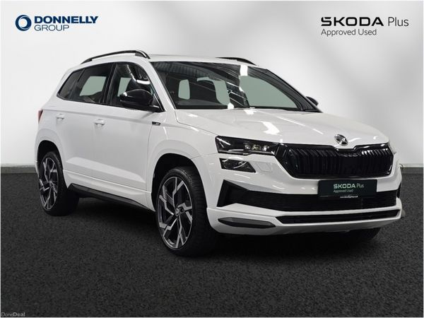 Skoda Karoq Estate, Petrol, 2025, White