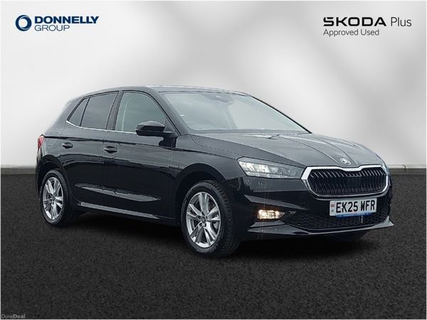 Skoda Fabia Hatchback, Petrol, 2025, Black