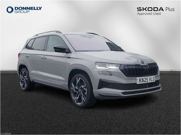 Skoda Karoq Estate, Petrol, 2025, Grey