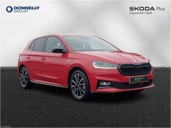 Skoda Fabia Hatchback, Petrol, 2025, Red