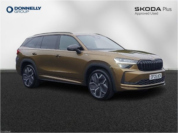 Skoda Kodiaq Estate, Diesel, 2025, Gold