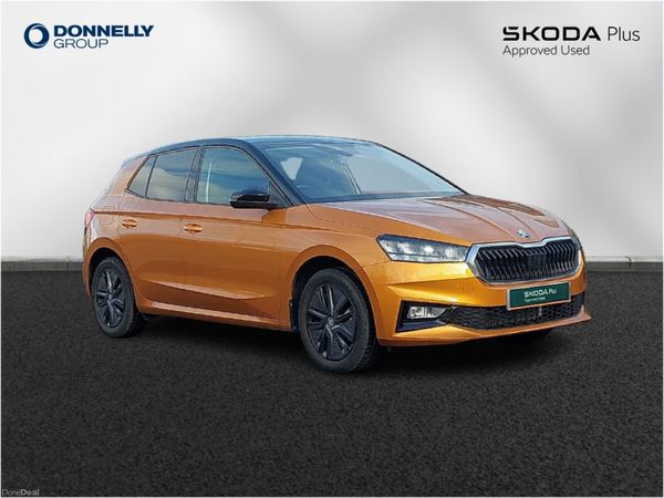 Skoda Fabia Hatchback, Petrol, 2025, Orange