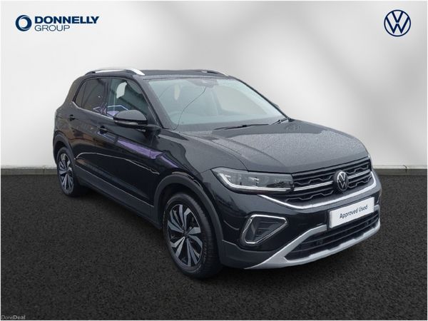 Volkswagen T-Cross Estate, Petrol, 2025, Black